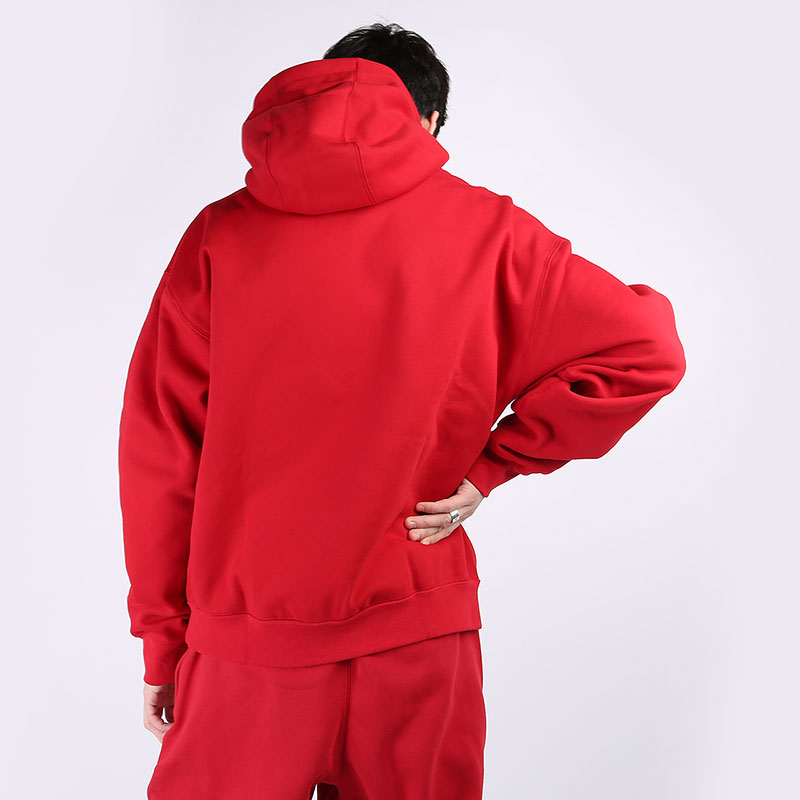мужская красная толстовка Nike NRG Hoodie CD6393-687 - цена, описание, фото 4